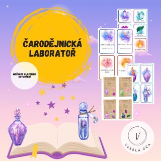 Nový materiál na www.veselauca.cz „Namíchej si lektvar odvahy, radosti nebo tichého šepotu…“ Naše kouzelné lektvarové...
